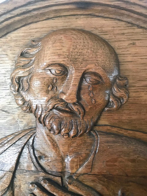 San Pietro e il re Davide, Fiandre XVII secolo