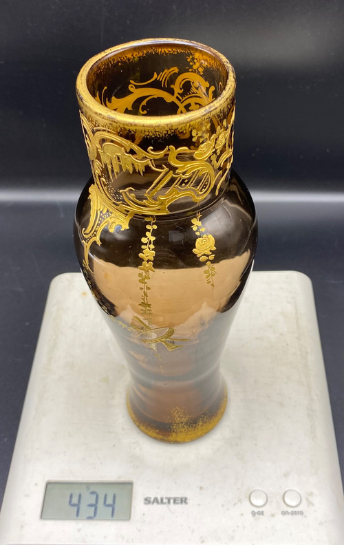 SAINT LOUIS CRYSTAL VASE