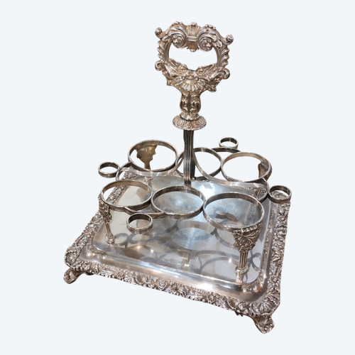 Gewürzservice – Doppelmetall – Jacques Augustin Gandais – um 1830.