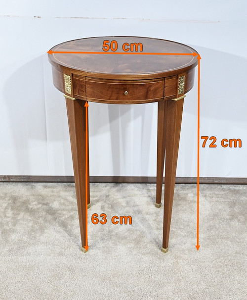 Guéridon en Acajou Clair goût Louis XVI / Directoire – Fin XIXe