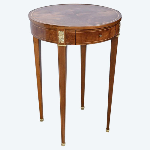 Guéridon en Acajou Clair goût Louis XVI / Directoire – Fin XIXe