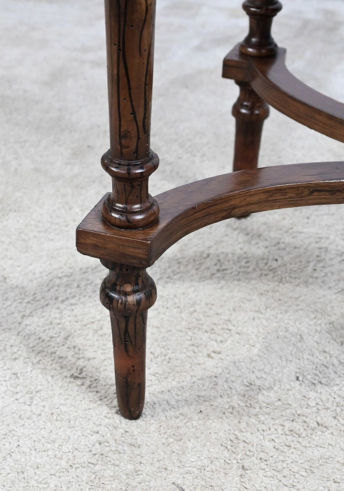 Petite Table en Marqueterie, goût Louis XVI – Fin XIXe
