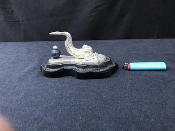 Dauphin Silver Bronze Mail Clip for Letter and Writing