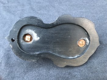 Dauphin Silver Bronze Mail Clip for Letter and Writing