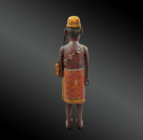 STATUTE of a Sakalava or Bara WARRIOR - Merina culture, South Africa - 20th century