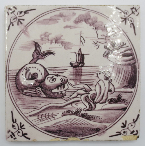 Dodici piastrelle di terracotta, Delft, XVIII secolo.