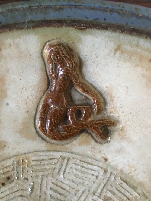 Roger Guérin (1896-1954), plat aux sirènes.