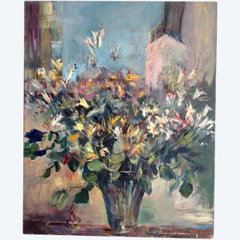 René ZIMMERMANN (1904-1991) - Landblumenstrauß