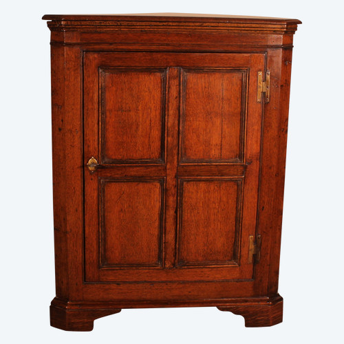 Oak Corner Cupboard Circa 1800