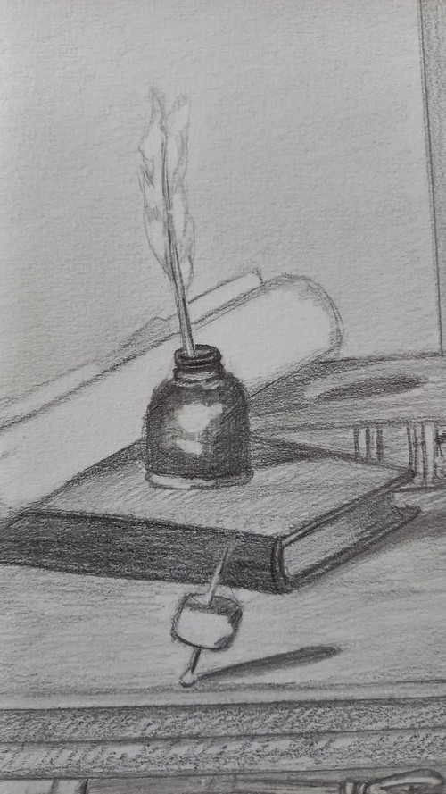 Drawing after The Child with the Toton
