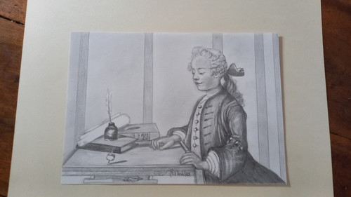 Drawing after The Child with the Toton