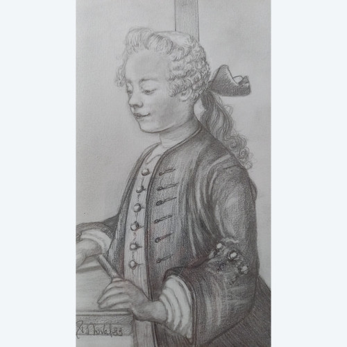 Drawing after The Child with the Toton