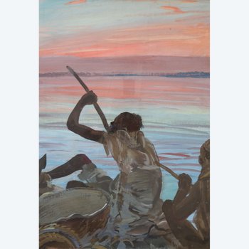 Alexandre Iakovlev - The Pirogue