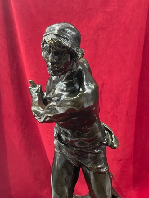 Imposing Bronze sculpture signed by Georges COLIN 1876 - 1917