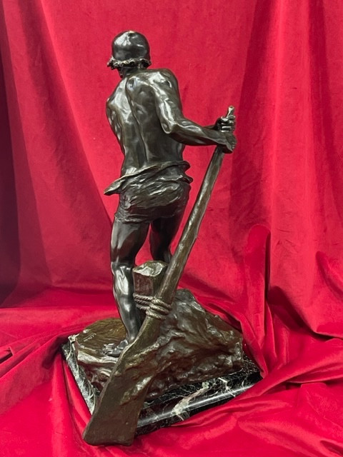 Imposing Bronze sculpture signed by Georges COLIN 1876 - 1917