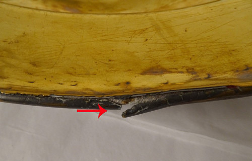 Plat de Quête à Offrandes Laiton Gothique Allemagne Nuremberg XVIè Siècle