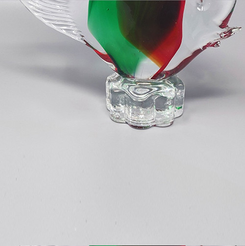 Fischskulptur aus Muranoglas aus dem Jahr 1960. Hergestellt in Italien