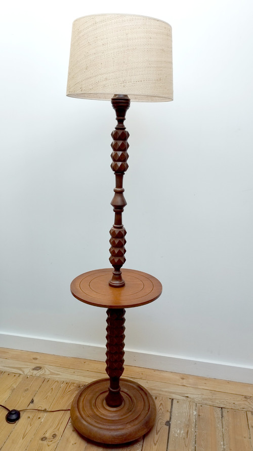 Lampadaire dans le goût Charles Dudouyt circa 1950