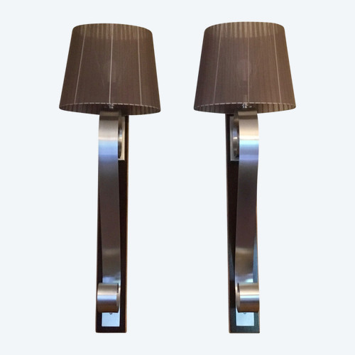 Paire d’appliques Design 80