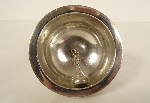 Cloche Clochette de Table Argent Autriche-Hongrie Klinkosch 152,86gr XIXème