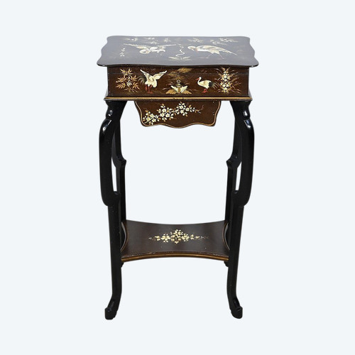 Petite Table à décor Asiatique – Fin XIXe