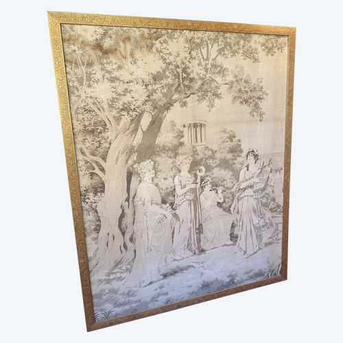 19th century TAPESTRY by LIONEL PERAUX