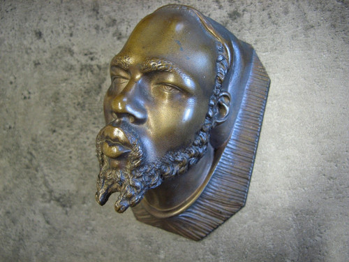 Coppia Di Pirogeni Orientalisti In Bronzo Fine XIX Secolo.
