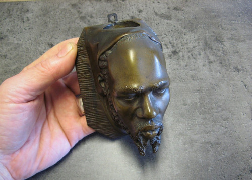 Coppia Di Pirogeni Orientalisti In Bronzo Fine XIX Secolo.