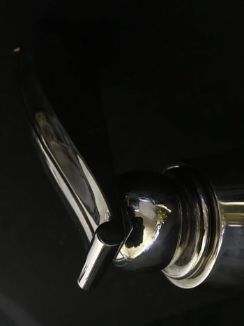 Pair Lamp Wall Lamp Chrome Bronze Modern Style 1930