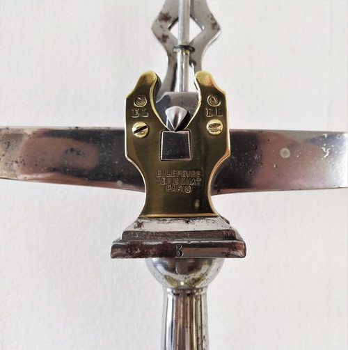 Old Justice Scales In Steel And Brass 19th