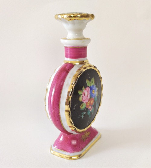 Flacon à Parfum En Porcelaine Peinte Par Jacob Petit