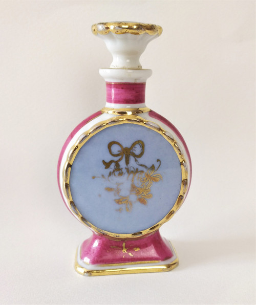 Flacon à Parfum En Porcelaine Peinte Par Jacob Petit
