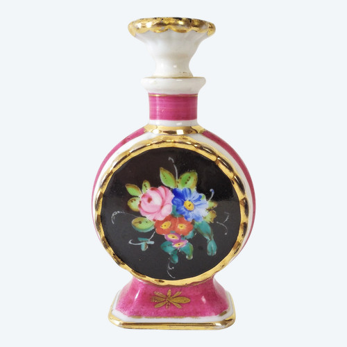 Flacon à Parfum En Porcelaine Peinte Par Jacob Petit