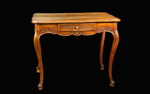 Petite Table à écrire, Louis XV, Un Tiroir, XVIIIème