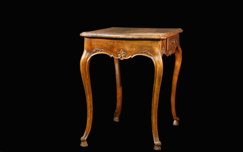 Petite Table à écrire, Louis XV, Un Tiroir, XVIIIème