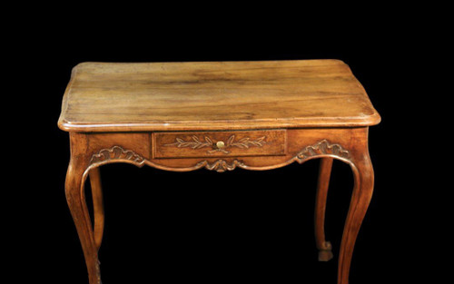 Petite Table à écrire, Louis XV, Un Tiroir, XVIIIème