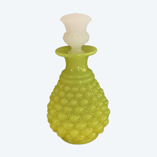 Baccarat: Yellow Opaline Bottle