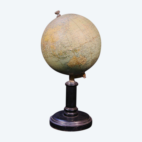 Petit Globe XIXème Diamètre: 20 Cm