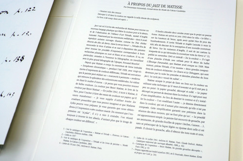 JAZZ Henri MATISSE. Edition 2004 Ed. Anthèse.
