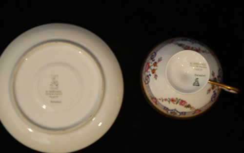 Cups and saucers, Coffee and tea sets, V. Siégel, Paris