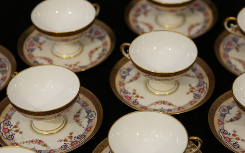Cups and saucers, Coffee and tea sets, V. Siégel, Paris