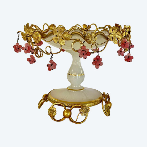 Large Napoleon III Opaline Cup