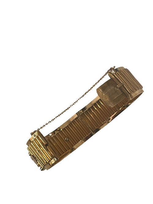 Napoleon III. Armband aus Gold, Perlen und Diamanten
