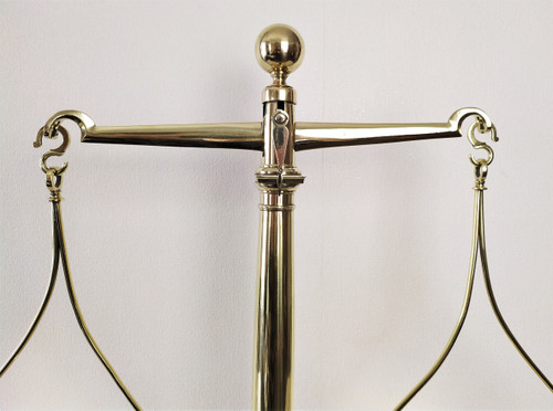 Balance En Laiton Et Bronze XIXème