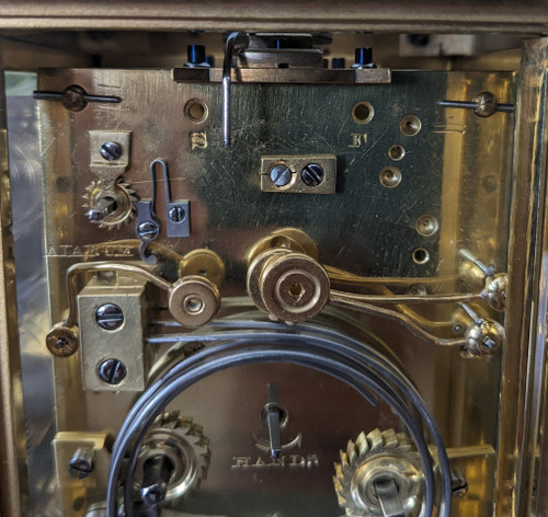 Drocourt grand strike travel clock