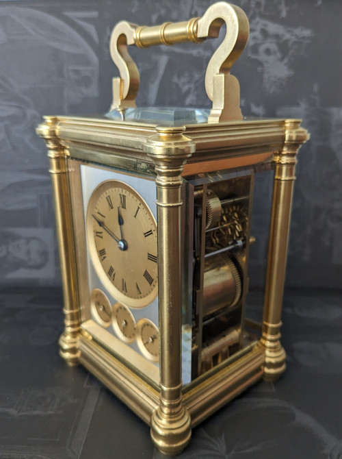 Drocourt grand strike travel clock