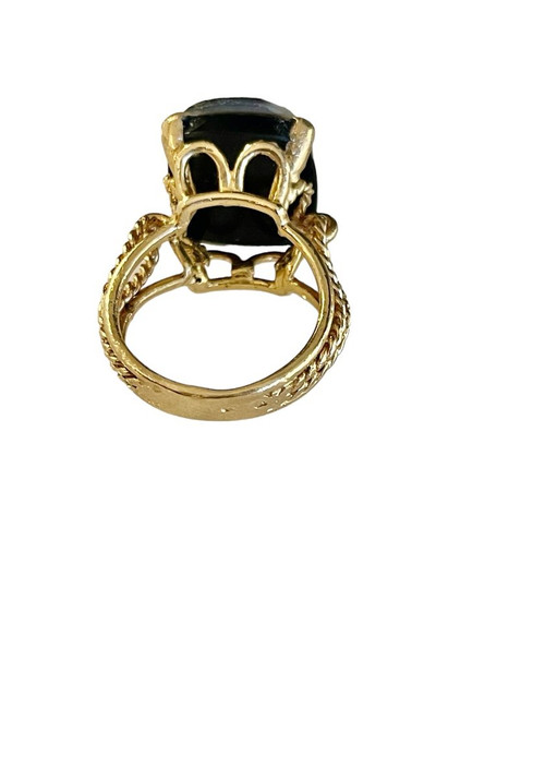 Bague Ornée d'Un Camée à Deux Profils