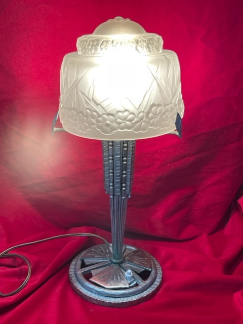Lampe Art Déco 1930 Muller Frères Lunéville