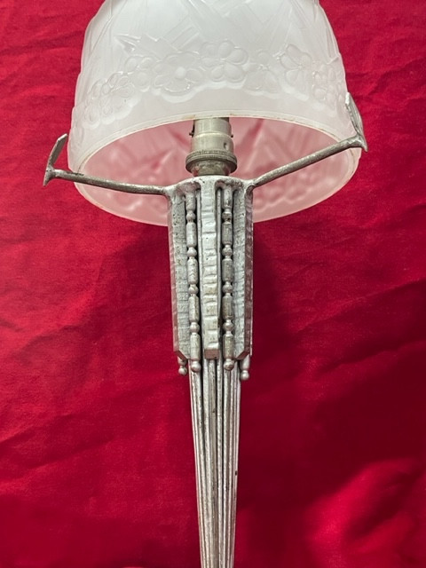 Lampe Art Déco 1930 Muller Frères Lunéville