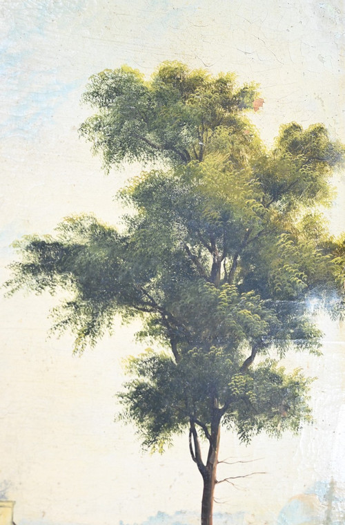 Miroir Trumeau en Bois Doré – Fin XIXe